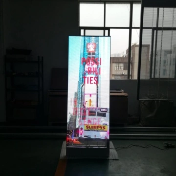 广告的透明LED玻璃显示